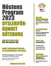 Höstens program