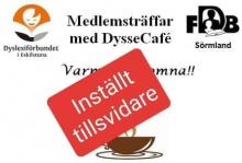 Medlemsträffar inställda tillsvidare