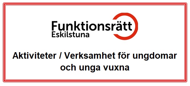 Upprop till våra Ungdomar / Unga Vuxna